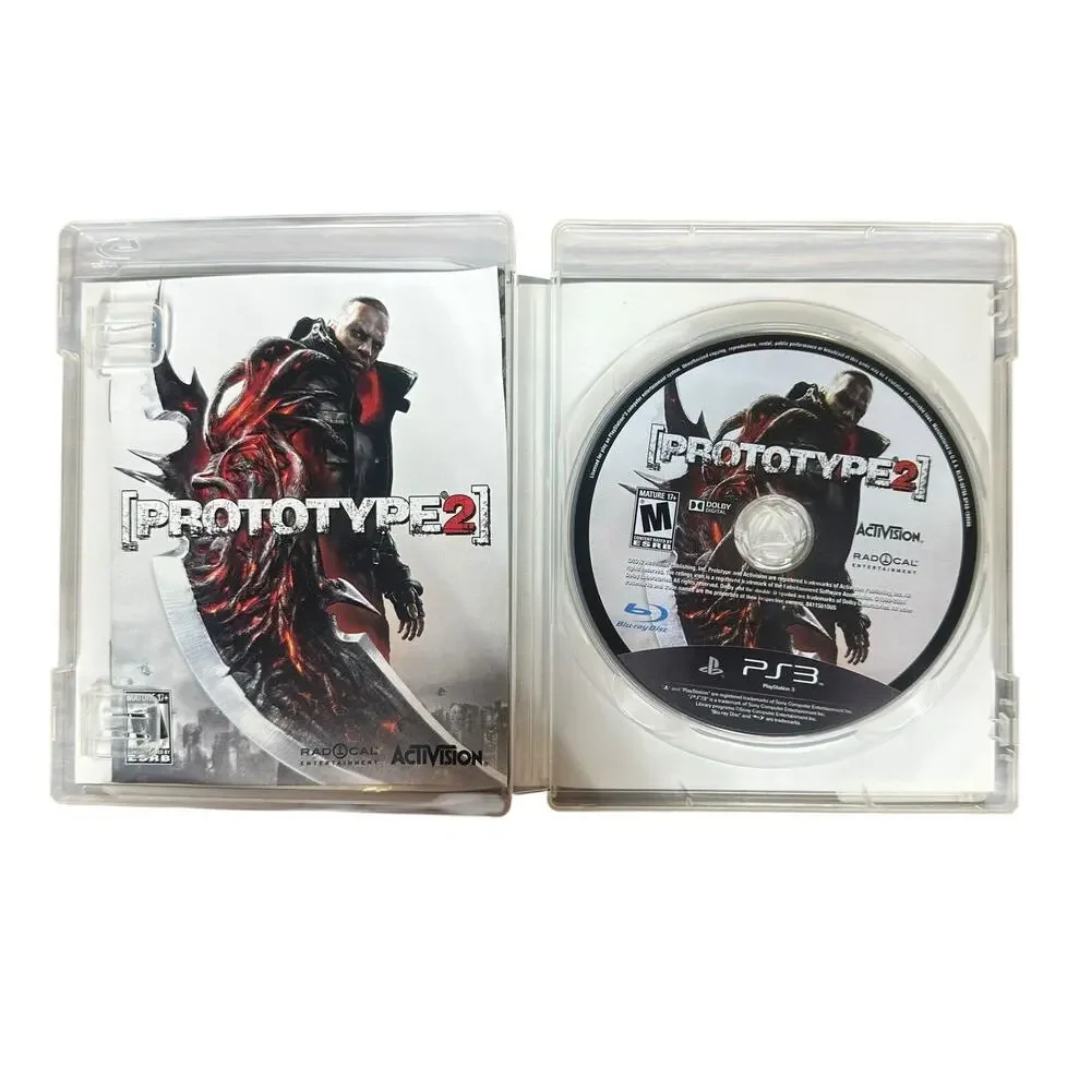 Prototype 2 Blackwatch Collectors Edition PS3 Playstation 3 Game Music